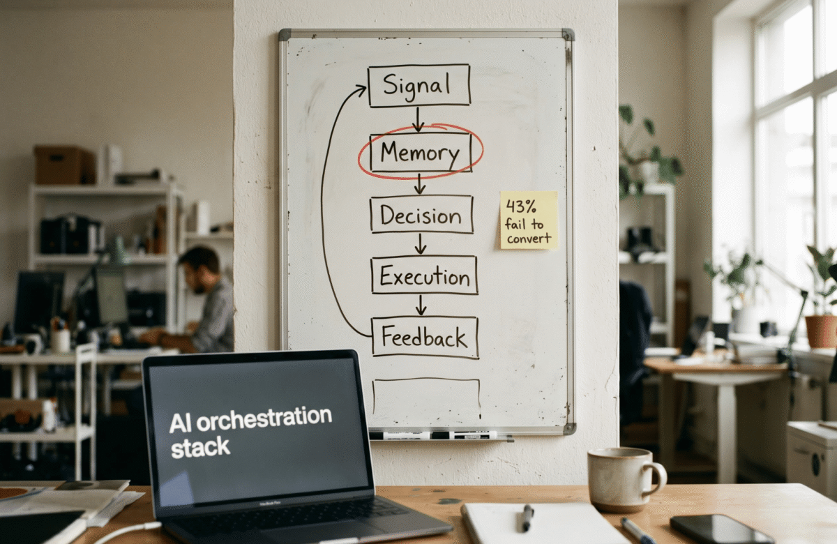 The AI Orchestration Stack: The 5-Layer System B2B Teams Use to Turn AI Tools into Revenue
