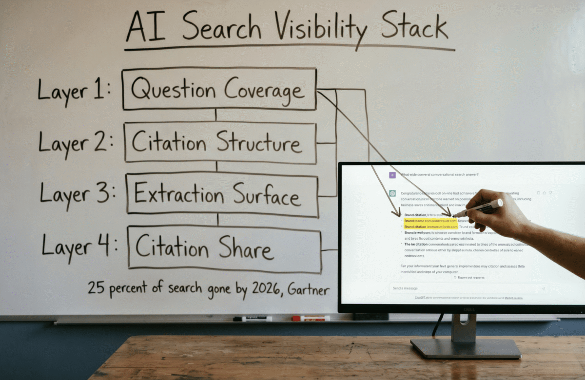 AI Search Visibility: The Four-Layer Framework B2B Teams Need in 2026