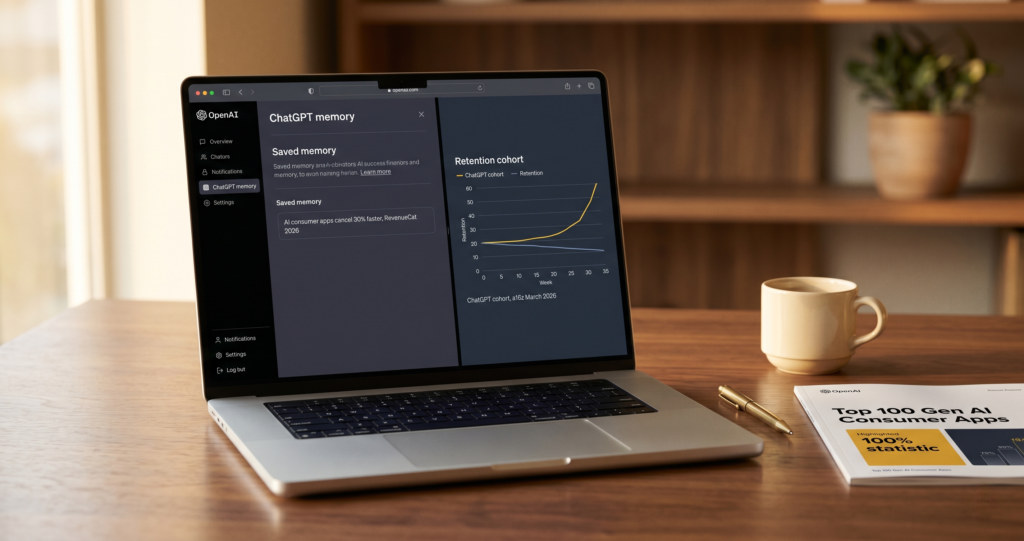 Consumer AI App Retention in 2026: The Context Compounding Playbook