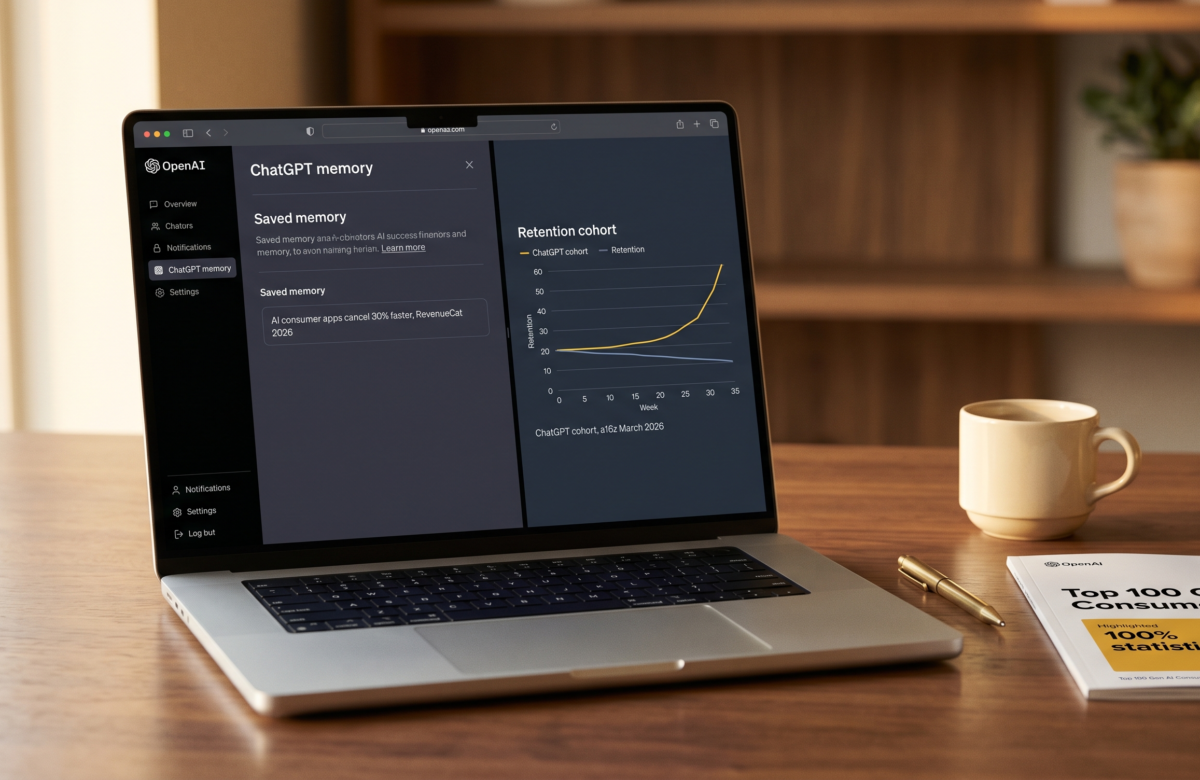 Consumer AI App Retention in 2026: The Context Compounding Playbook